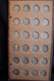 Raymond Wyatt Album Walking Liberty Halves 1939-1947  (Total 24 coins)