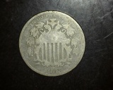 1868 Shield Nickel