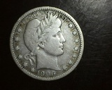 1906 Barber Quarter F