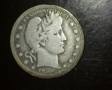 1908 Barber Quarter VG/F