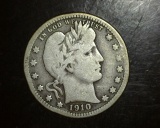 1910 D Barber Quarter F