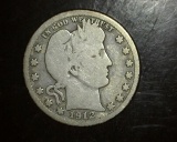 1912 S Barber Quarter