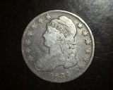 1834 Bust Half F