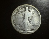 1917-D OBV Walking Liberty Half