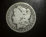 1896 O Morgan Dollar