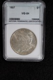 1897 Morgan Dollar MS 64 NTC