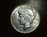 1923-D Peace Dollar UNC