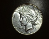 1926-S Peace Dollar AU