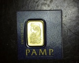 PAMP Suisse 1 g AU 999.9  Bar Gold Original Packaging