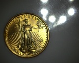 1993 $5 GOLD Eagle 1/10 oz NGC MS69