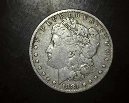 1881 Morgan Dollar