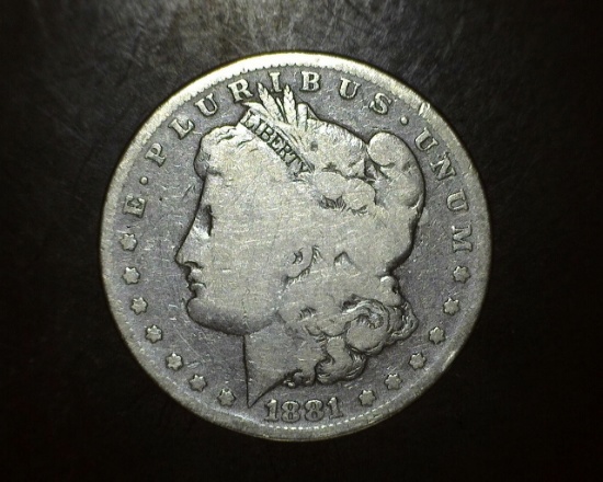 1881 S Morgan Dollar