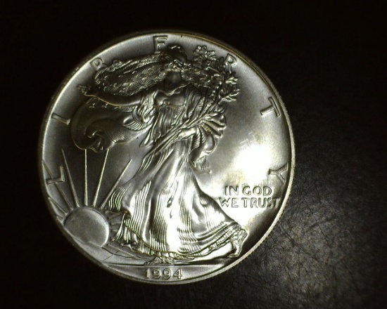 1994 1 oz. American Silver Eagle BU