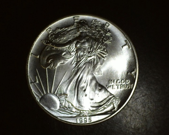 1995 1 oz. American Silver Eagle BU