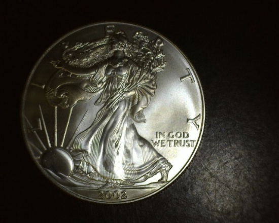 2002 1 oz. American Silver Eagle BU