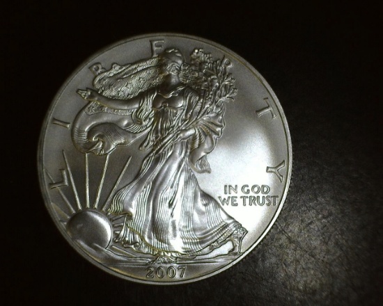 2007 1 oz. American Silver Eagle BU