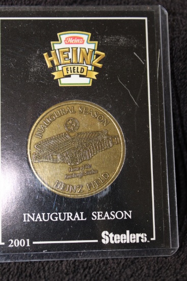 2001 Pittsburgh Steelers Inaugural Season Heinz Field Medal