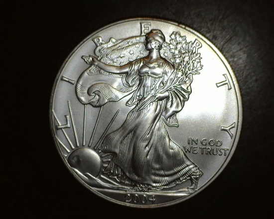 2004 1 oz. American Silver Eagle BU