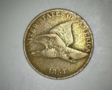 1857 Flying Eagle Cent F/VF