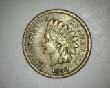 1859 Copper Nickel Indian Head Cent VF+
