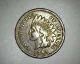 1864 Bronze Indian Head Cent F/VF