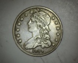 1834 Bust Quarter EF/AU