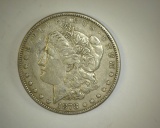 1878 7 TF Morgan Dollar REV '78 1st Year VF/EF