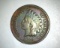 1868 Indian Head Cent VG/F