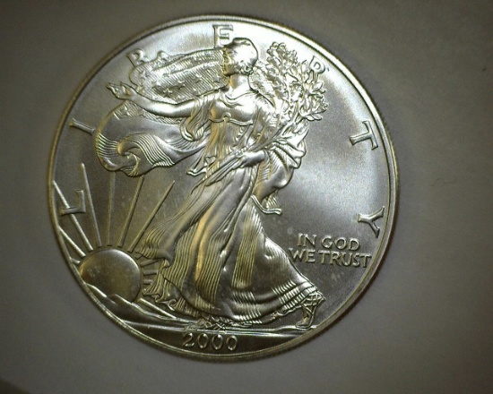 2000 1 oz. American Silver Eagle BU