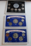 3 Unique Coin Series Sets - Legend of Silver Mercury Dime - Americana President's - Yester Year