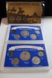 3 Unique Coin Series Sets - Last Three Buffalo Nickels -Yester Year Collection- Vanishing Classics