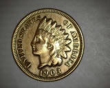1903 Indian Head Cent AU