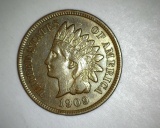 1909 Indian Head Cent AU