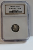 2005 S Silver Roosevelt Dime PF 69 Ultra Cameo NGC