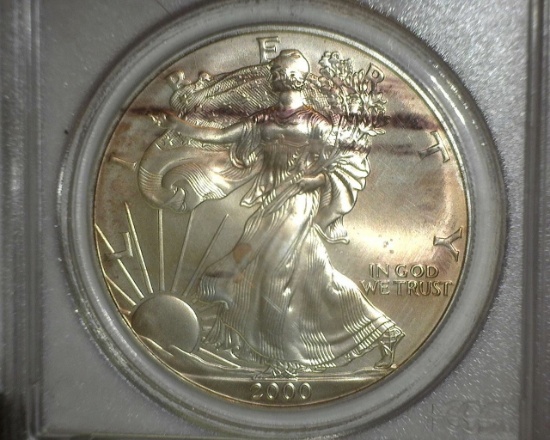 2000 1 oz. American Silver Eagle MS 69 PCGS