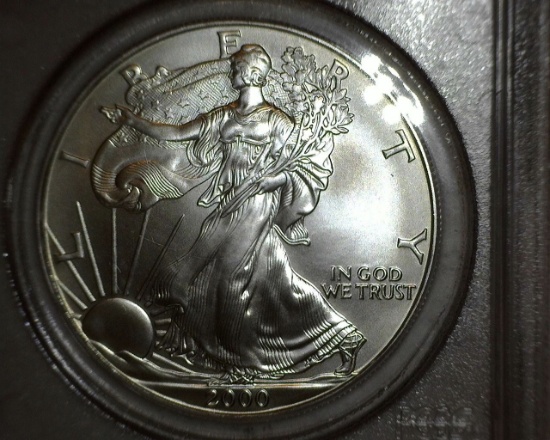 2000 1 oz. American Silver Eagle MS 69 PCGS