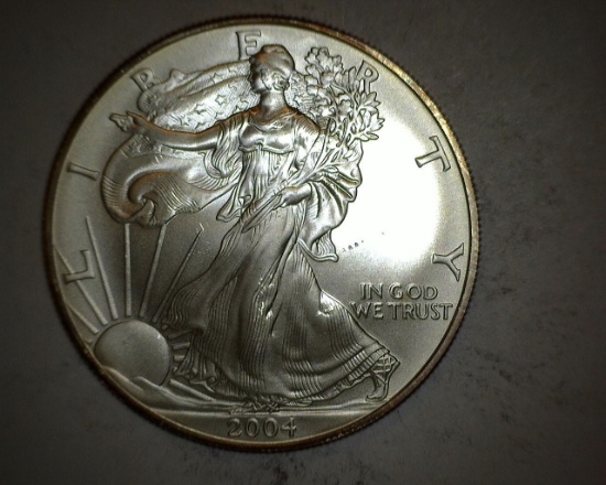 2004 1 oz. American Silver Eagle BU