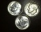 1949 P-D-S Lot of 3 Brilliant Uncirculated Roosevelt Silver Dimes!