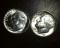 1956 P-D Lot of 2 Brilliant Uncirculated  Roosevelt Silver Dimes!