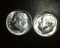 1958 P-D Lot of 2 Brilliant Uncirculated  Roosevelt Silver Dimes!