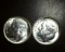 1960 P-D Lot of 2 Brilliant Uncirculated  Roosevelt Silver Dimes!