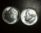 1961 P-D Lot of 2 Brilliant Uncirculated  Roosevelt Silver Dimes!