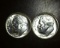 1962 P-D Lot of 2 Brilliant Uncirculated  Roosevelt Silver Dimes!