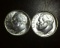 1963 P-D Lot of 2 Brilliant Uncirculated  Roosevelt Silver Dimes!