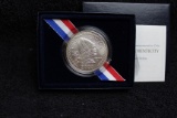 2000 Leif Ericson Silver Dollar UNC BOX & COA