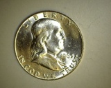 1963 Franklin Half Dollar HIGH MS