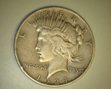 1924 Peace Dollar