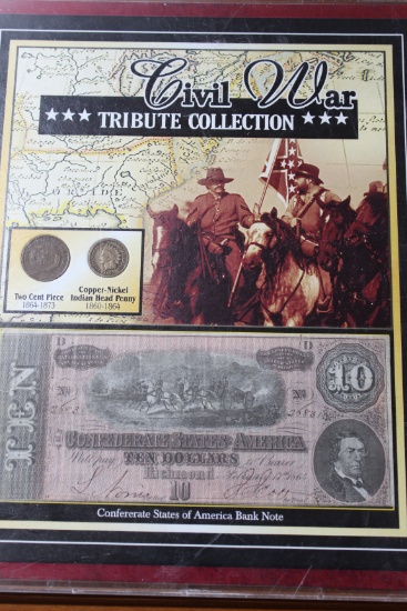 Civil War Tribute Collection in Custom Holder