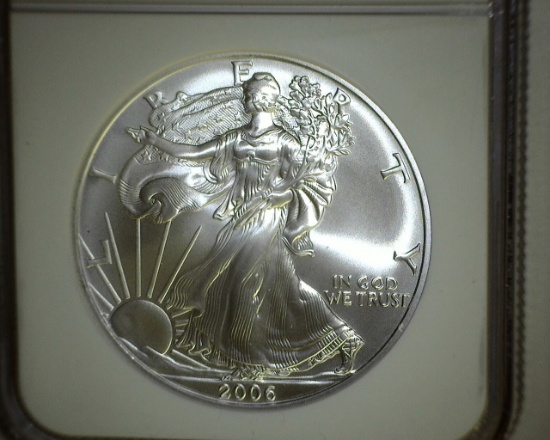 2006 1 oz. American Silver Eagle MS 69 NGC