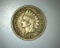 1862 Copper Nickel Indian Head Cent EF+